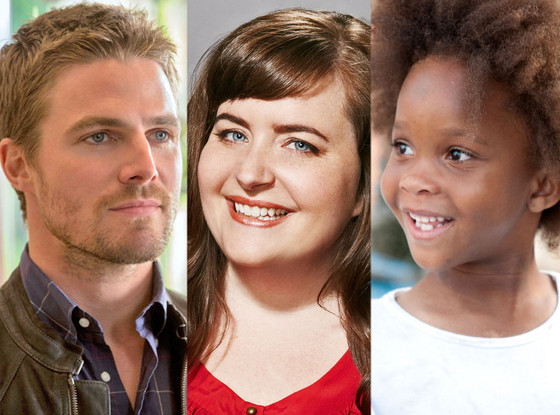 Quvenzhané Wallis, Aidy Bryant, Stephen Amell Quvenzhané Wallis, Aidy Bryant, Stephen Amell